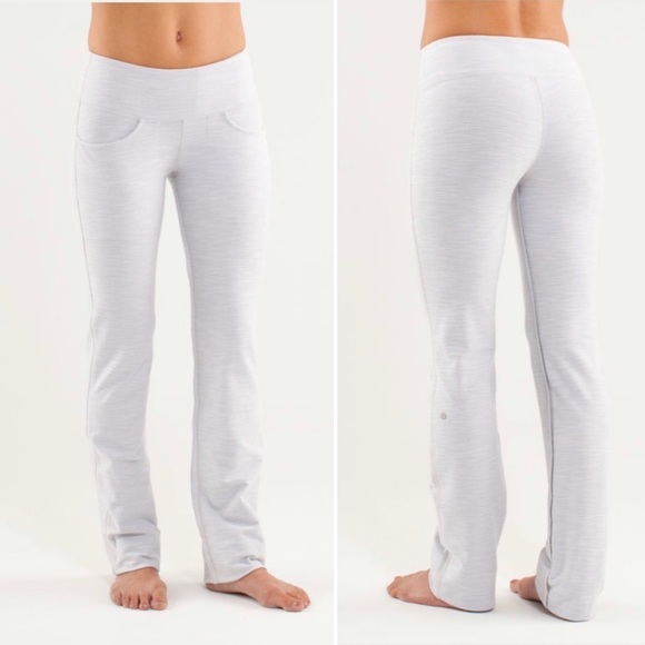 lululemon athletica Pants - Lululemon City Practice Pant Denim White